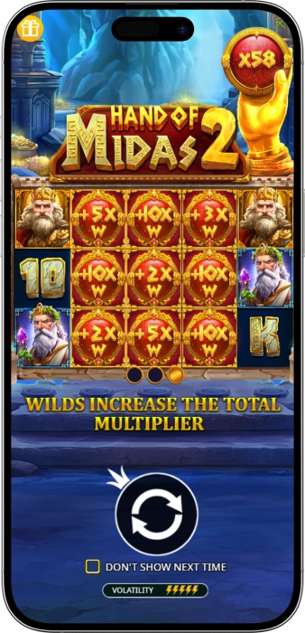 Hand of Midas 2 App